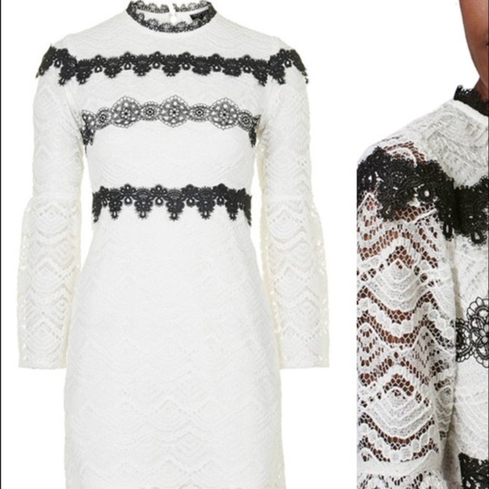 TOPSHOP lace dress just perfect Russian Doll - Picture 13 of 14